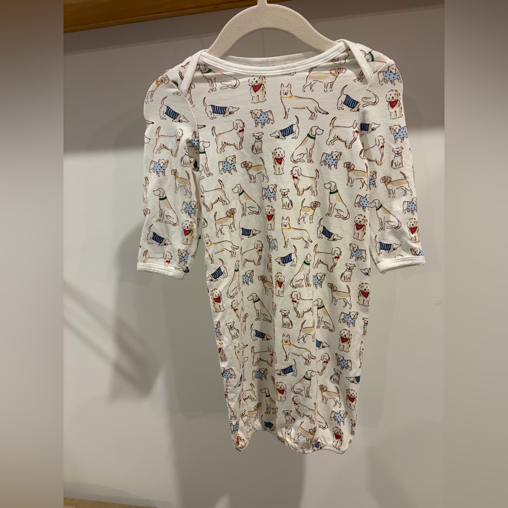 Little Me Pup Parade Stretch Baby Gown